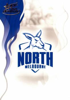 2021 Select Optimum #134 North Melbourne Kangaroos Front